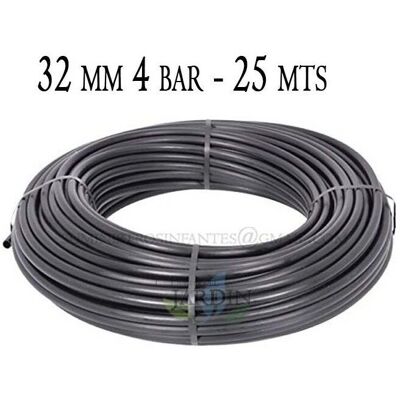 Suinga - Tubería de polietileno agrícola 32 mm 25m negro - Riego Suinga - Tubería de polietileno agrícola 32 mm 25m negro - Riego