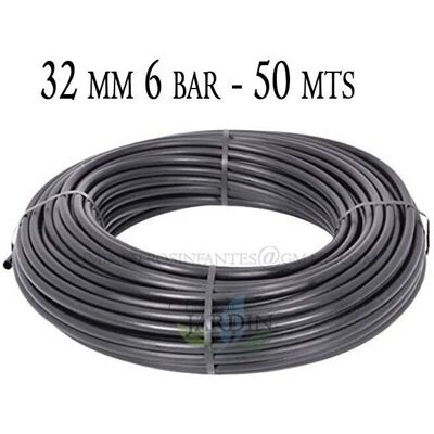 Tubería agrícola de polietileno SUINGA - 32mm 50m, 6 bar Tubería agrícola de polietileno SUINGA - 32mm 50m, 6 bar