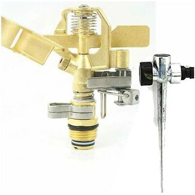 Suinga verstellbarer Messingsprinkler - 10-15M, 1/2" Gewinde Suinga verstellbarer Messingsprinkler - 10-15M, 1/2" Gewinde