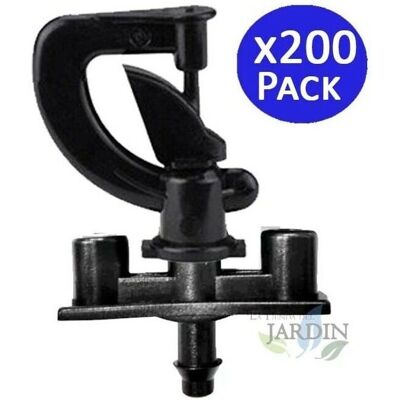 SUINGA Aspersor de riego micro - 360°, Pack 200 SUINGA Aspersor de riego micro - 360°, Pack 200