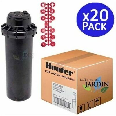 Aspersor Hunter PGP-ADJ 3/4" - Alcance 6,4-15,8 m, Ángulo ajustable Aspersor Hunter PGP-ADJ 3/4" - Alcance 6,4-15,8 m, Ángulo ajustable