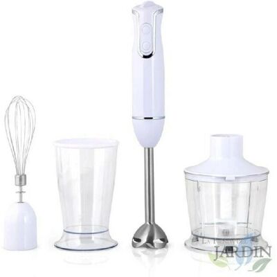 SUINGA Orbegozo Handmixer - 800W, 2 Geschwindigkeiten, 600ml Becher, 500ml Zerkleinerer SUINGA Orbegozo Handmixer - 800W, 2 Geschwindigkeiten, 600ml Becher, 500ml Zerkleinerer