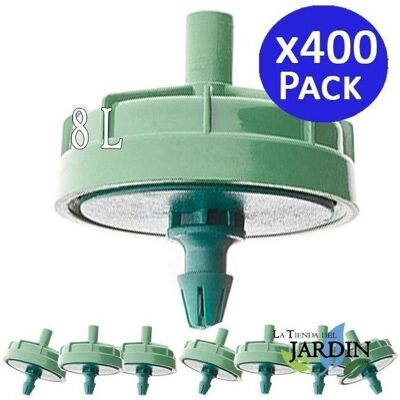 SUINGA Pack 400 Autokompenserende Tropfer - 8L/Std Bewässerung SUINGA Pack 400 Autokompenserende Tropfer - 8L/Std Bewässerung