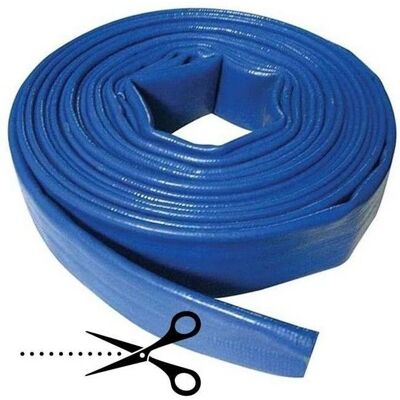 SUINGA Blaue 50mm Flachdrahtrohr - Pool, Bau & Feuer SUINGA Blaue 50mm Flachdrahtrohr - Pool, Bau & Feuer