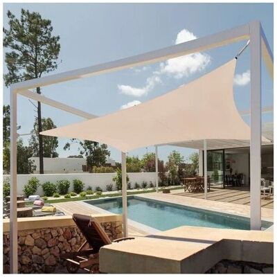 SUINGA Toldo Cuadrado Impermeable - 5x5 M Protección UV Exterior SUINGA Toldo Cuadrado Impermeable - 5x5 M Protección UV Exterior