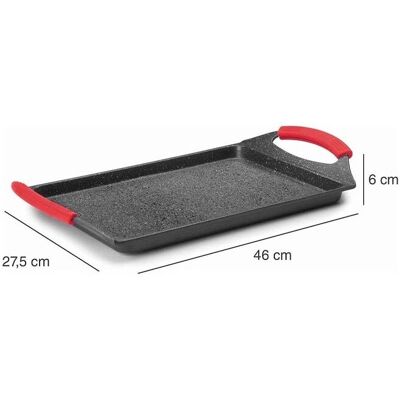 SUINGA 6826 Sartén para Parrilla de Aluminio Antiadherente SUINGA 6826 Sartén para Parrilla de Aluminio Antiadherente