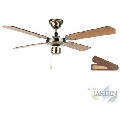 Suinga Orbegozo Deckenventilator - Reversible Flügel - 3 Geschwindigkeiten - Alt Gold Suinga Orbegozo Deckenventilator - Reversible Flügel - 3 Geschwindigkeiten - Alt Gold