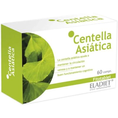 Eladiet Centella Asiatica 60 Comprimés - Complément alimentaire - Publicité Eladiet Centella Asiatica 60 Comprimés - Complément alimentaire - Publicité