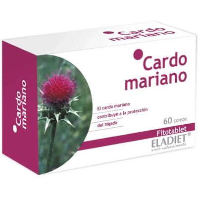 Eladiet Milk Thistle - 60 Tablets - Liver & Gallbladder Support Eladiet Milk Thistle - 60 Tablets - Liver & Gallbladder Support