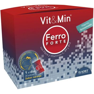 Eladiet Ferro Forte 20 Parches - Suplemento para la vitalidad Eladiet Ferro Forte 20 Parches - Suplemento para la vitalidad