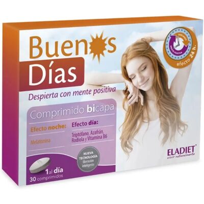 Eladiet Buenos Días 30 Comprimidos - Complemento Alimentar Eladiet Buenos Días 30 Comprimidos - Complemento Alimentar