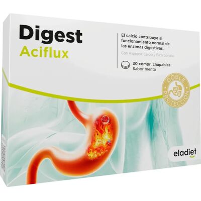 Eladiet Digest Aciflux Protect 30 Comprimidos - Complemento Alimentar Eladiet Digest Aciflux Protect 30 Comprimidos - Complemento Alimentar