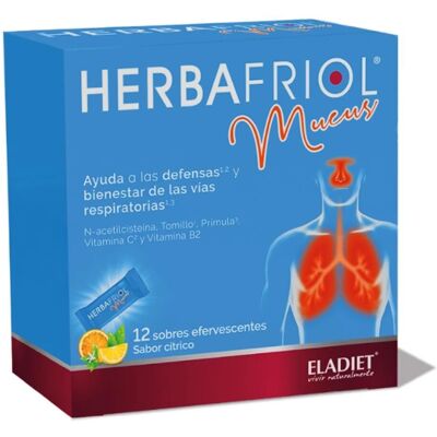 Eladiet Herbafriol Mucus - Support à l'expectoration & soulagement de la gorge - Publicité Eladiet Herbafriol Mucus - Support à l'expectoration & soulagement de la gorge - Publicité