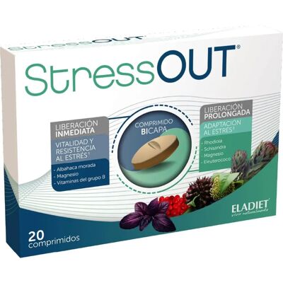 Eladiet Stress Out - 20 Comprimidos Eladiet Stress Out - 20 Comprimidos