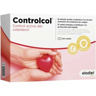 Eladiet Controlcol - Red Yeast Rice Cholesterol Support - 60 Tablets Eladiet Controlcol - Red Yeast Rice Cholesterol Support - 60 Tablets
