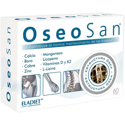 Oseosan Eladiet Mantenimiento Óseo - 60 Cápsulas Oseosan Eladiet Mantenimiento Óseo - 60 Cápsulas