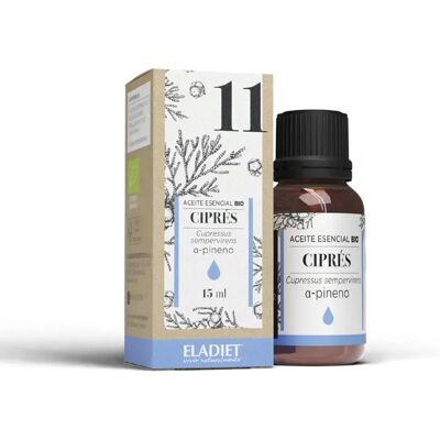 Huile Essentielle de Cyprès Bio 15ml - Eladiet - Publicité Huile Essentielle de Cyprès Bio 15ml - Eladiet - Publicité