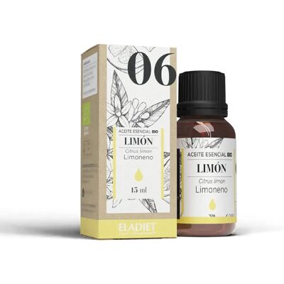 Eladiet Organic Lemon Essence - Essential Oil Eladiet Organic Lemon Essence - Essential Oil