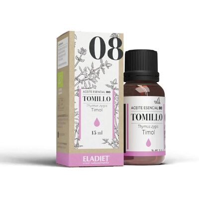 Olio essenziale di timo biologico 15 ml - Olio di Timo Olio essenziale di timo biologico 15 ml - Olio di Timo
