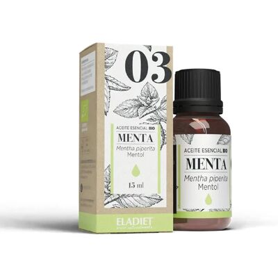 Eladiet Essência de Hortelã Bio - Óleo Essencial para Bebidas Eladiet Essência de Hortelã Bio - Óleo Essencial para Bebidas