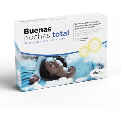 Eladiet Boa noite - Apoio ao sono com melatonina Eladiet Boa noite - Apoio ao sono com melatonina