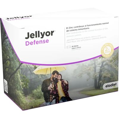 Eladiet Jellyor defense 20 sticks of 10ml - Liquid supplement for immunity Eladiet Jellyor defense 20 sticks of 10ml - Liquid supplement for immunity