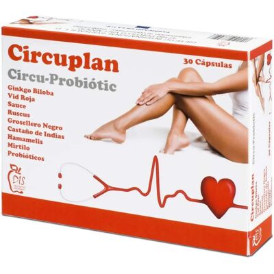 DIS Circuplan Circu Probiótico - Apoya la Circulación en las Piernas - 30 Cápsulas DIS Circuplan Circu Probiótico - Apoya la Circulación en las Piernas - 30 Cápsulas
