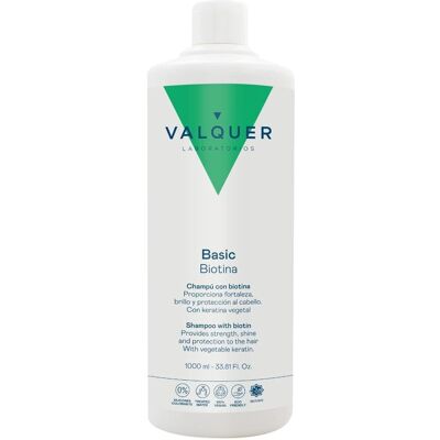 Valquer Basic Biotin Shampoo - Haarstärkung & Glanz Valquer Basic Biotin Shampoo - Haarstärkung & Glanz