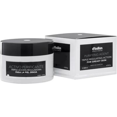 D'bullon Crema Purificante de Acción Triple - 200 Ml para piel grasa y acné D'bullon Crema Purificante de Acción Triple - 200 Ml para piel grasa y acné