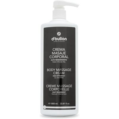 Bullon Body Massage Cream - Tissue Relaxation - 1000 Ml Bullon Body Massage Cream - Tissue Relaxation - 1000 Ml