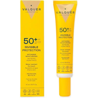 Valquer Protection Invisible SPF 50+ - Crème solaire - Publicité Valquer Protection Invisible SPF 50+ - Crème solaire - Publicité