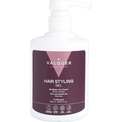 Gel de Style Valquer 500 ml - Fixation forte Gel de Style Valquer 500 ml - Fixation forte
