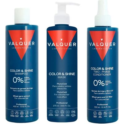 Valquer Professional Pack Hair Enhancer - Sans Sulfates, Rajeunit la Couleur Valquer Professional Pack Hair Enhancer - Sans Sulfates, Rajeunit la Couleur