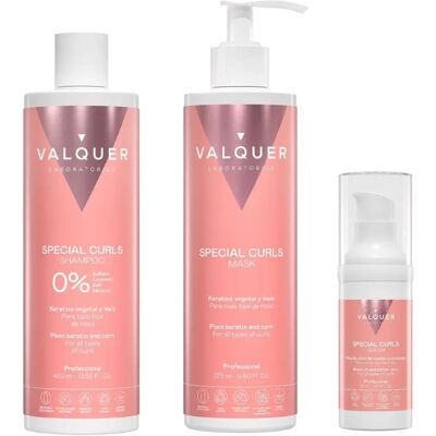Valquer Pack Spécial Rizos - Kit Soins Cheveux - Publicité Valquer Pack Spécial Rizos - Kit Soins Cheveux - Publicité