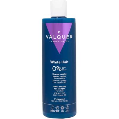 Valquer Weiß & Grau Haar Shampoo - Farbpflege, Vegan, 400ml Valquer Weiß & Grau Haar Shampoo - Farbpflege, Vegan, 400ml