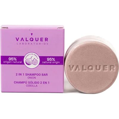 Valquer Shampoo Solide Oignon 2-en-1 Valquer Shampoo Solide Oignon 2-en-1