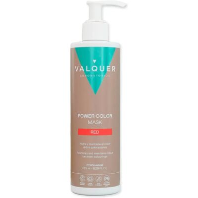 Valquer Power Color Masque Cheveux Rouge - 275 Ml - Amplificateur de Couleur Valquer Power Color Masque Cheveux Rouge - 275 Ml - Amplificateur de Couleur