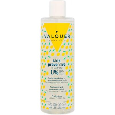 Valquer Kids Preventive 0% Shampoo - Shampoo für Kinder Valquer Kids Preventive 0% Shampoo - Shampoo für Kinder