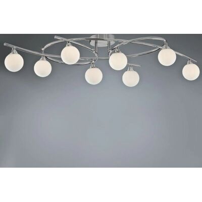 Cristal Record Lotto 8 Lampada da Soffitto Nickel - Lampada da soffitto Cristal Record Lotto 8 Lampada da Soffitto Nickel - Lampada da soffitto