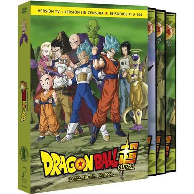 Dragon Ball Super Box 8 - Épisodes 91-104 - DVD Dragon Ball Super Box 8 - Épisodes 91-104 - DVD