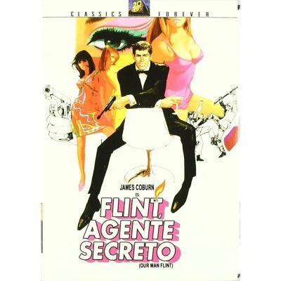 Flint Agente Secreto - DVD - Publicité Flint Agente Secreto - DVD - Publicité
