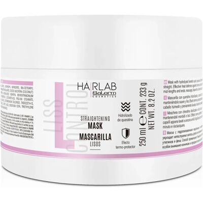 Masque Capillaire Salerm Hair Lab Cheveux lisses - Masque capillaire - Publicité Masque Capillaire Salerm Hair Lab Cheveux lisses - Masque capillaire - Publicité