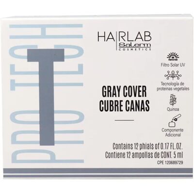 Salerm Gray Cover Vasi - Ampolle per Mascherare i Capelli Grigi - 12 x 5 ml Salerm Gray Cover Vasi - Ampolle per Mascherare i Capelli Grigi - 12 x 5 ml