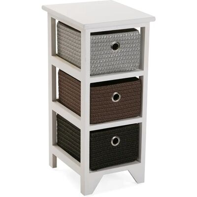 Versa Lingbo Commode en Bois - 56x30x25cm Versa Lingbo Commode en Bois - 56x30x25cm