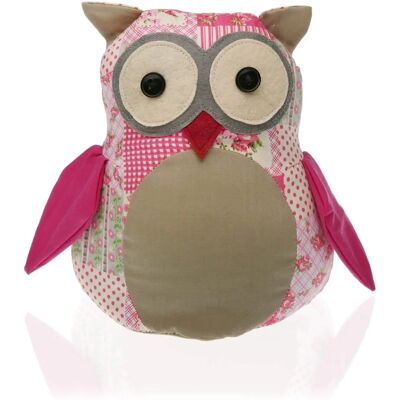 Versa Uil Deurstopper - Decoratief, Polyester, Vielkleurig Versa Uil Deurstopper - Decoratief, Polyester, Vielkleurig