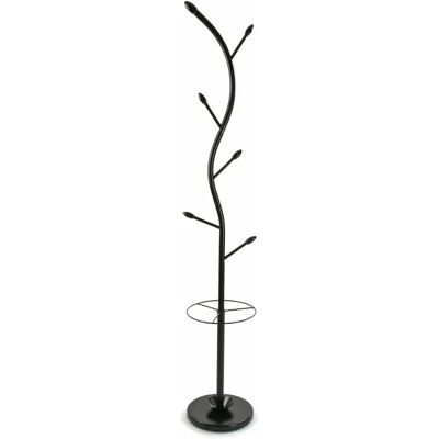 VERRA Derby Wieszak na Ubrania - Minimalistyczny Metal i Drewno - 185cm VERRA Derby Wieszak na Ubrania - Minimalistyczny Metal i Drewno - 185cm