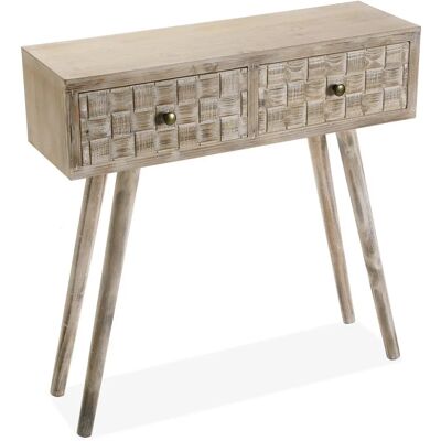 Versa Anish Console - Meuble d'entrée Rustique Versa Anish Console - Meuble d'entrée Rustique