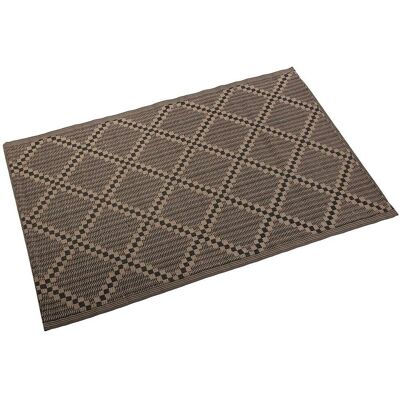 Bigbuy Home Modelo 120 x 1 x 180 cm Alfombra de Polipropileno Gris Bigbuy Home Modelo 120 x 1 x 180 cm Alfombra de Polipropileno Gris