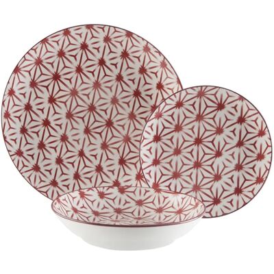 Juego de Vajilla de Porcelana Versa 18 Piezas - Vajilla Juego de Vajilla de Porcelana Versa 18 Piezas - Vajilla