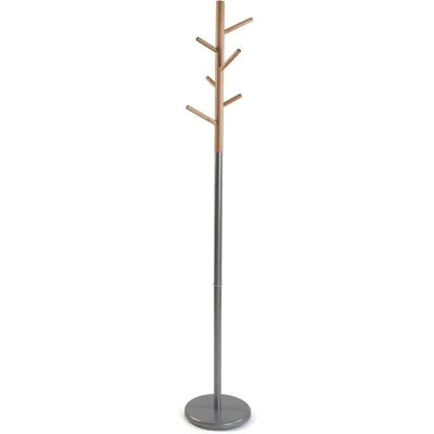 VERSA Malmö Minimalist Metal & Bamboo Clothes Hanger - Clothes Rack VERSA Malmö Minimalist Metal & Bamboo Clothes Hanger - Clothes Rack